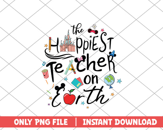 The happiest teacher on earth disney png