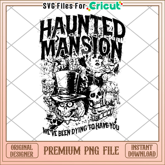 The haunted mansion design png, halloween characters png, halloween season png