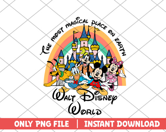 The most magical plaace on earth disney png