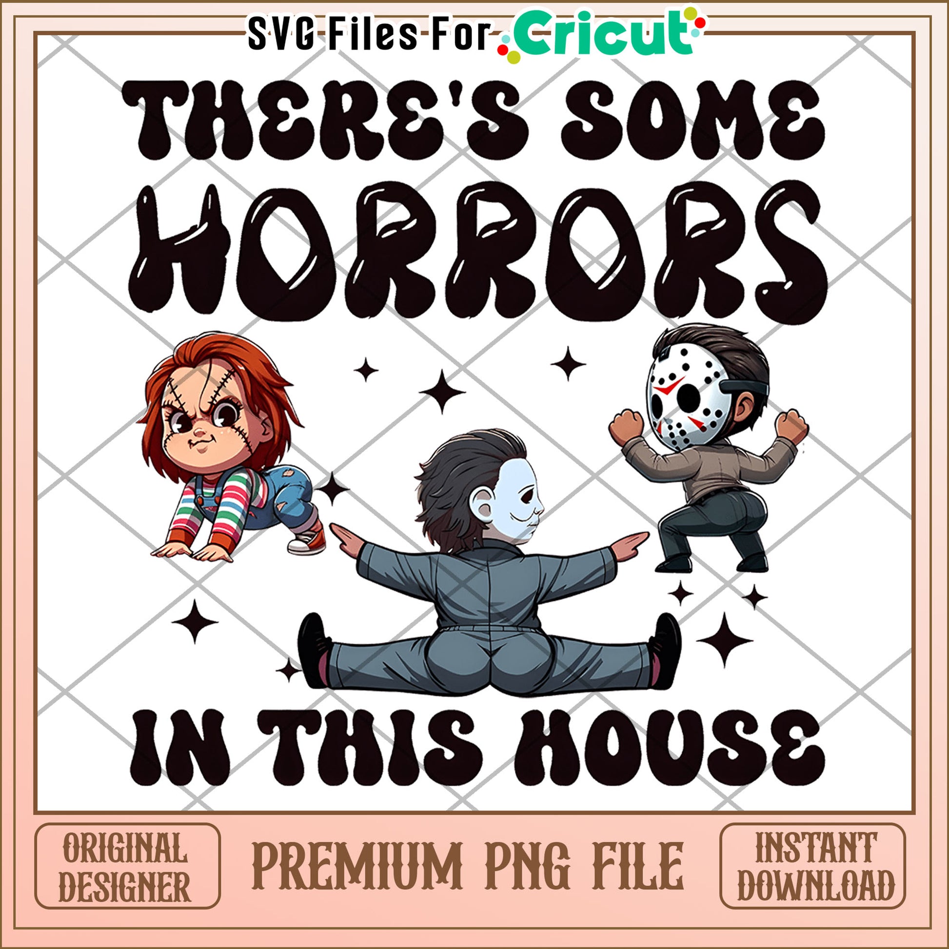 Therer's song horrors in this house png, halloween png, times for halloween png