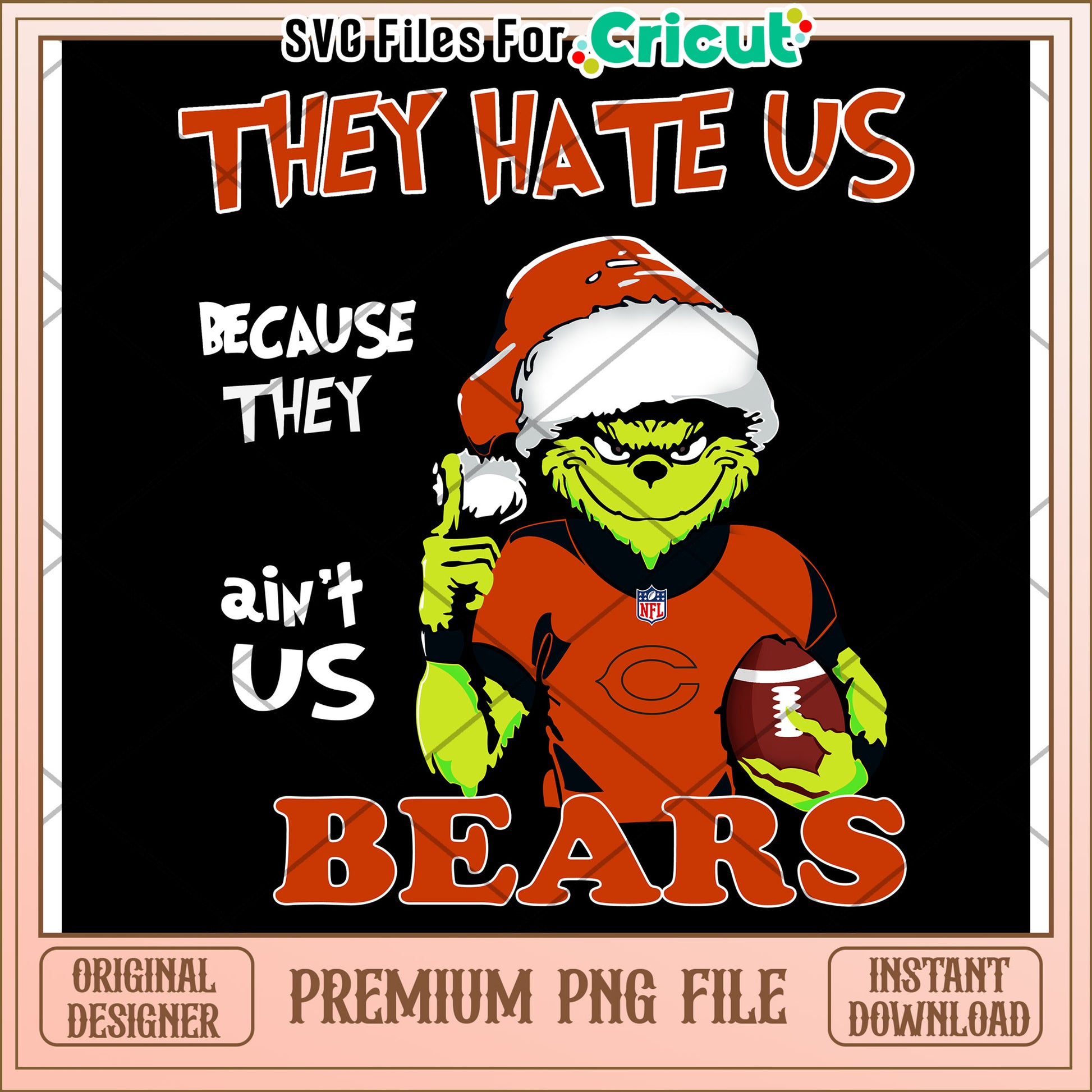 They Hate Us Bears PNG Design, Perfect for Cricut Projects
