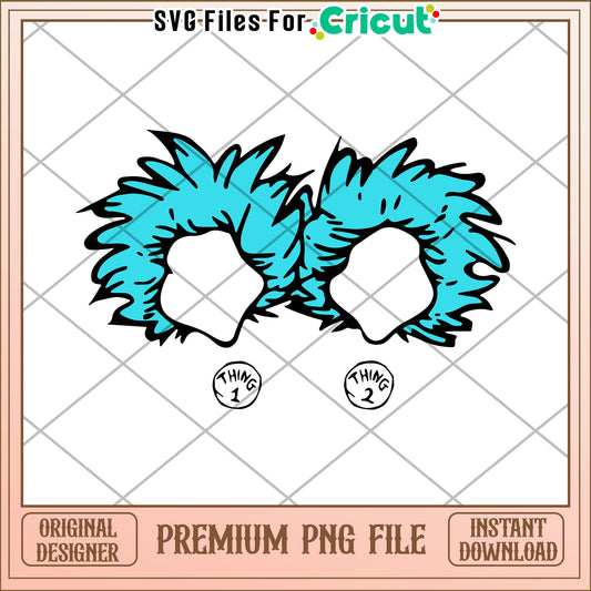 Thing 1 & 2 PNG Premium Download