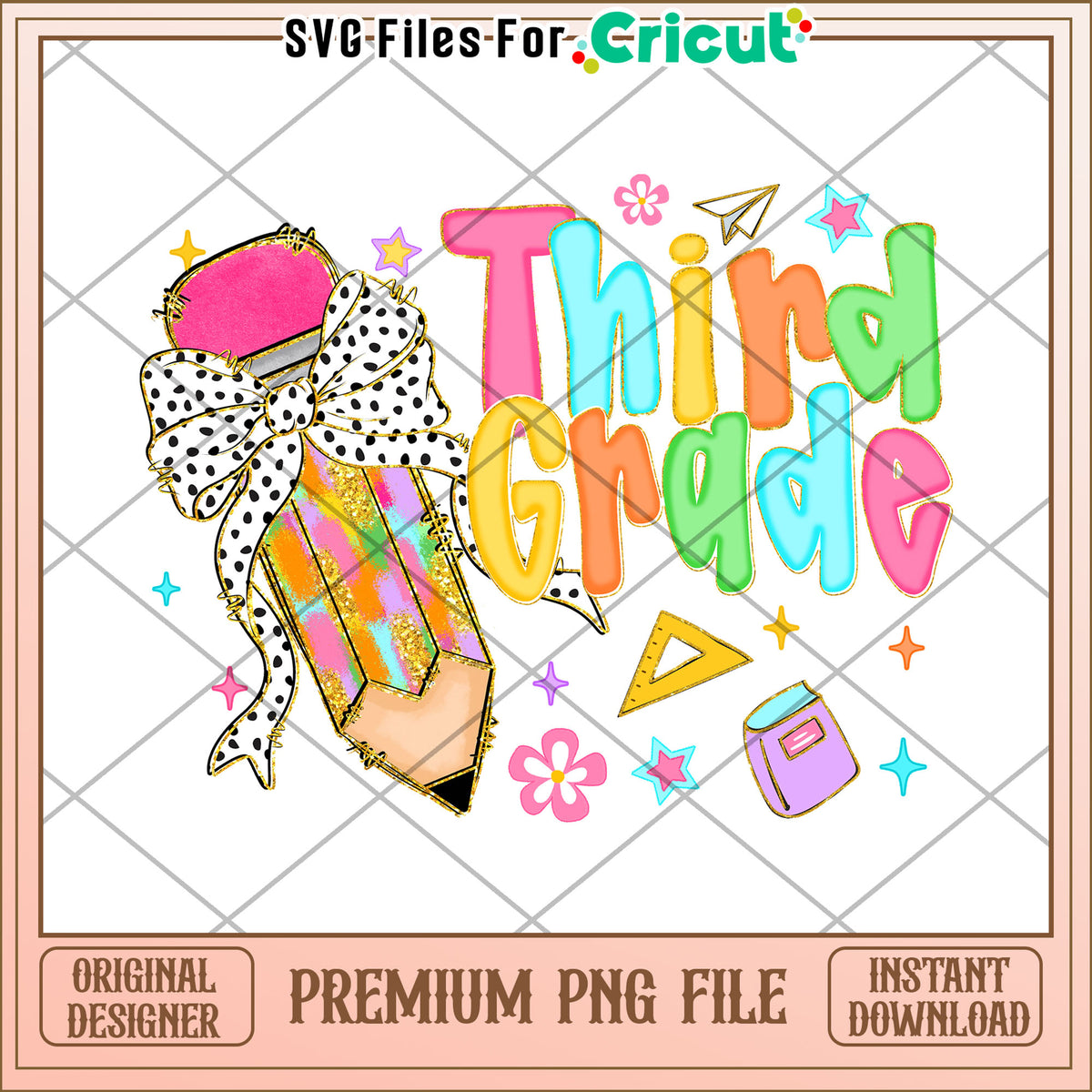 Third grade png, making learning fun png, back to school png – svg ...