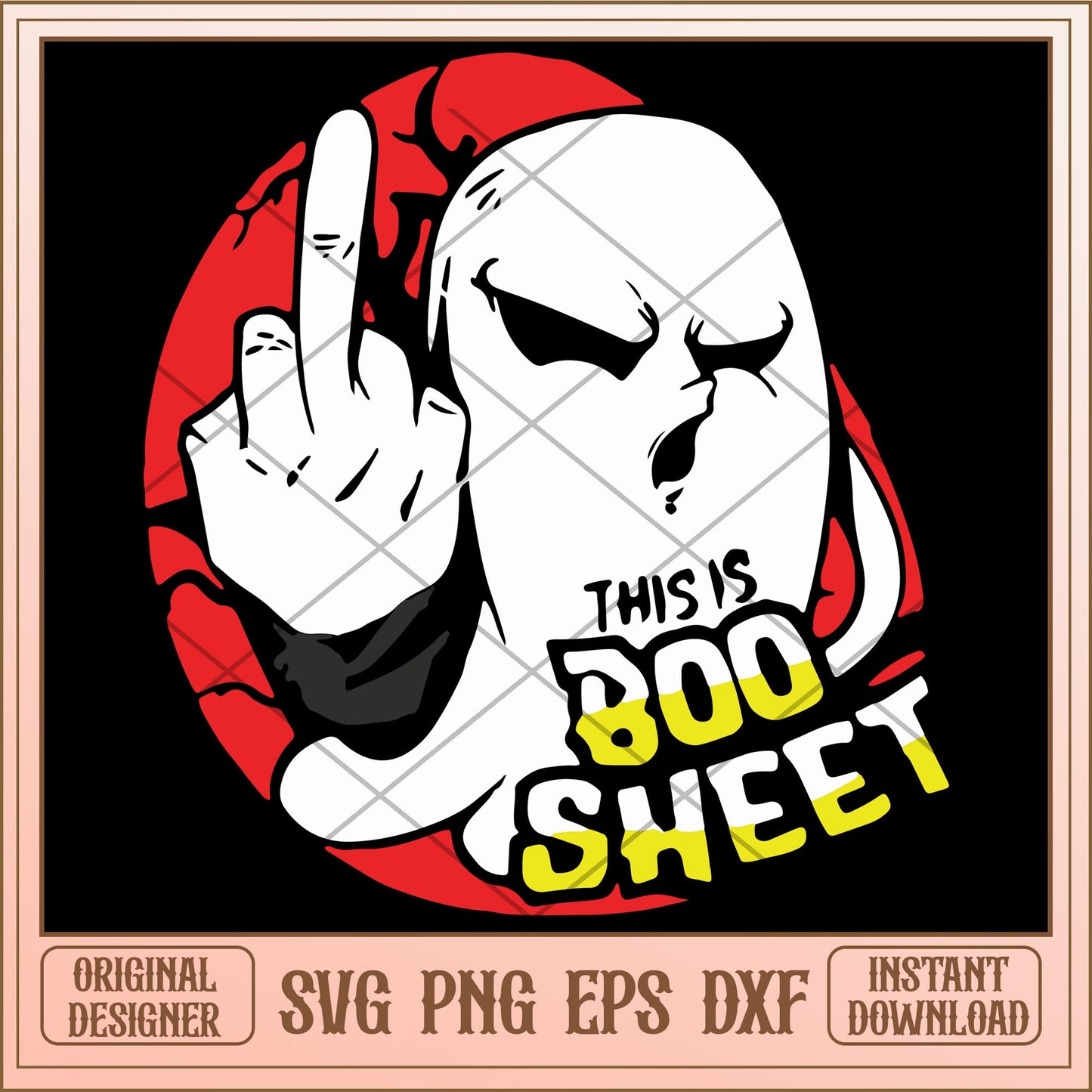 This is boo sheet halloween svg, Halloween characters svg, Digital Download