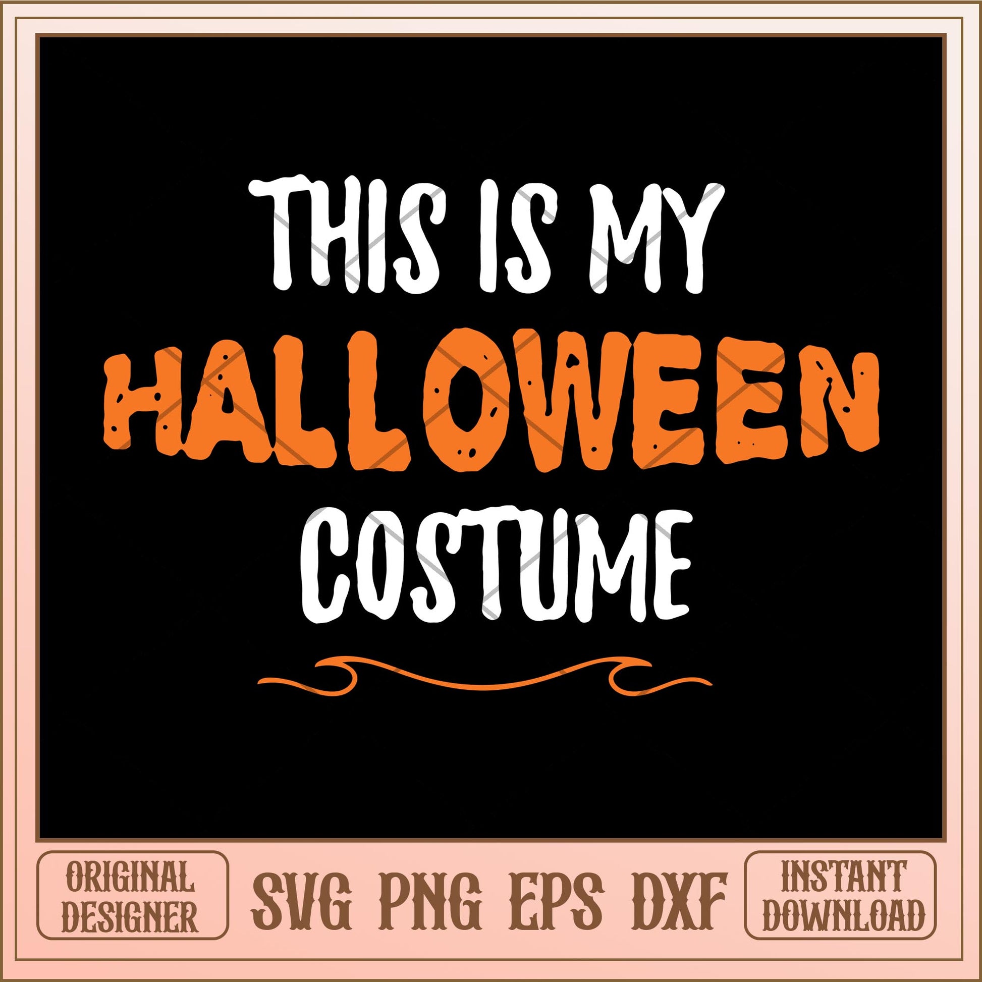 This is my Halloween costume svg, Halloween characters svg, Digital Download