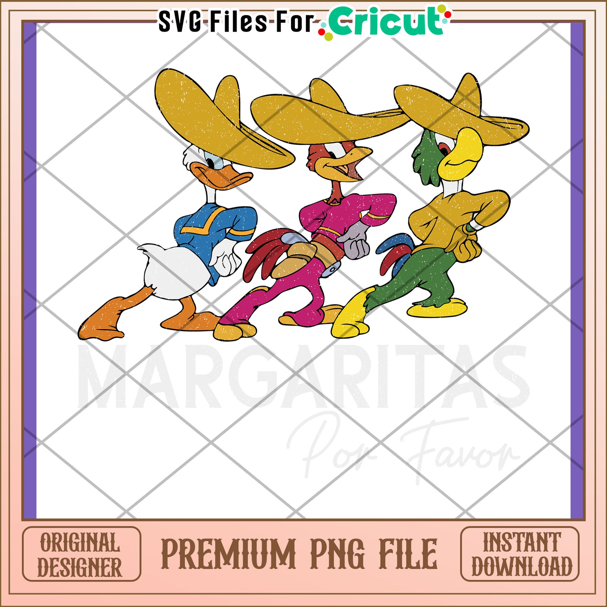 Three Caballeros PNG Image Download