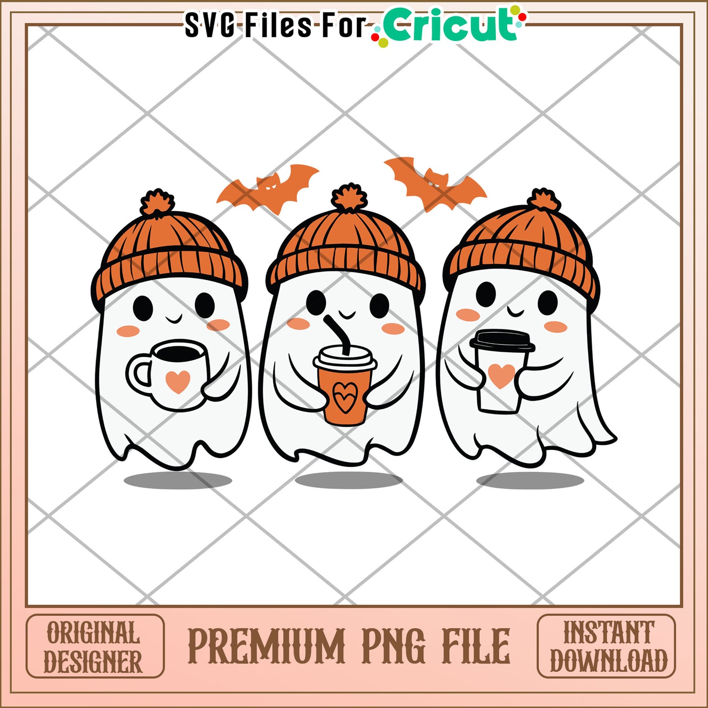Three ghouls cute png, spirit halloween​ png, halloween movies​ png