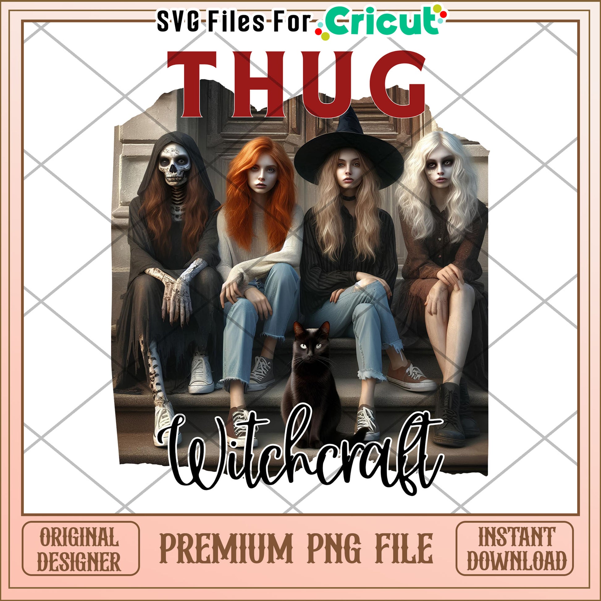 Thug witchcraft png, spooky halloween​ png, halloween killers png