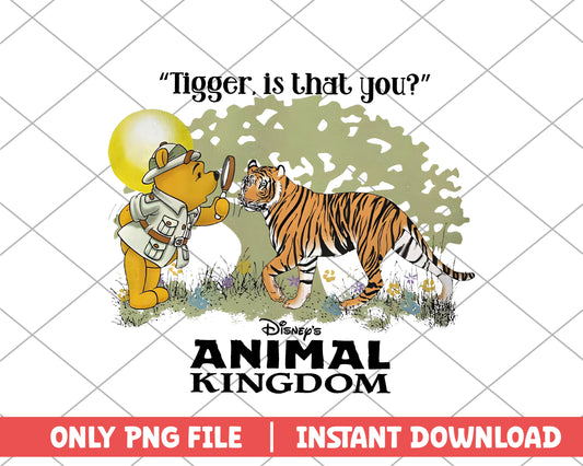 Tigger is that you disney animal kingdom png 