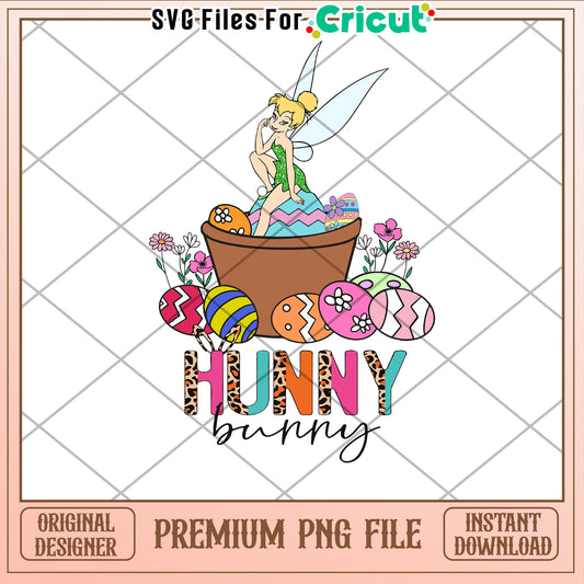 Tinkerbell Easter Hunny Bunny PNG