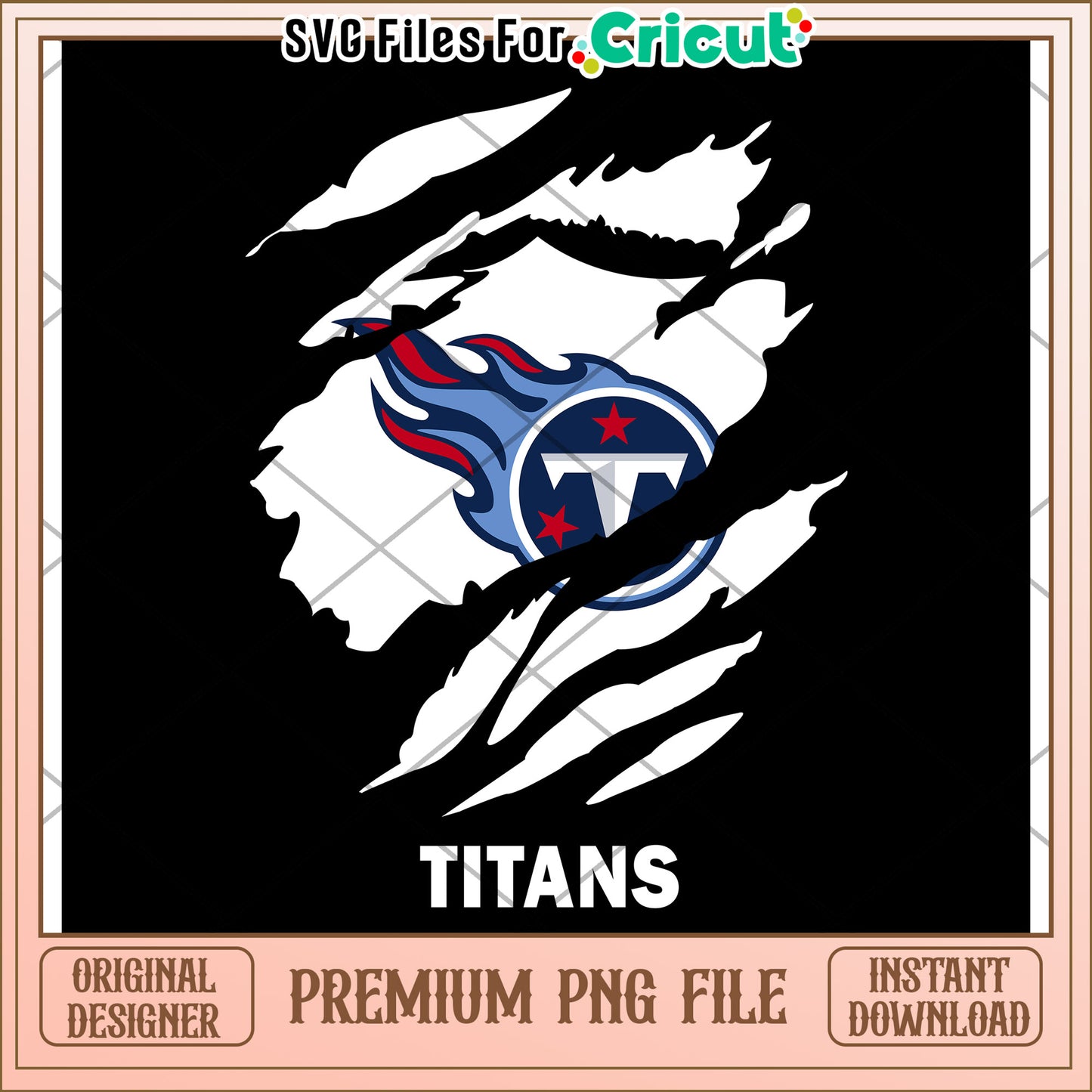 Titans logo design, perfect for sports enthusiasts and fans
