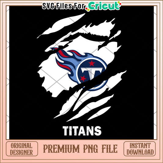 Titans logo design, perfect for sports enthusiasts and fans