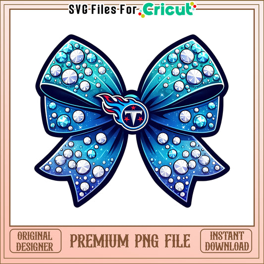 Titans logo vintage bow png, Tennessee Titans png, NFL png