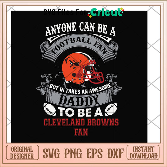 To be a cleveland browns fan svg, browns svg, new nfl svg 