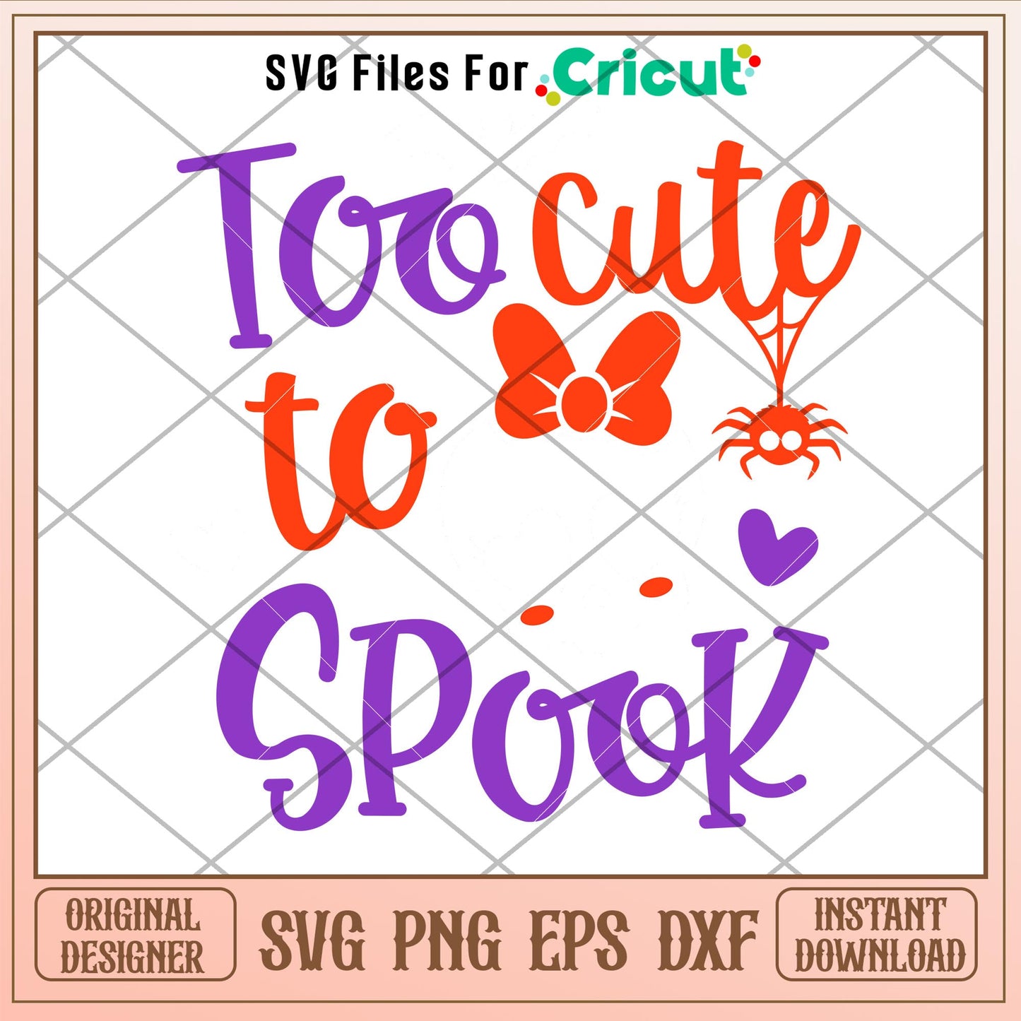 Too Cute To Spook, Too Cute To Spook Svg