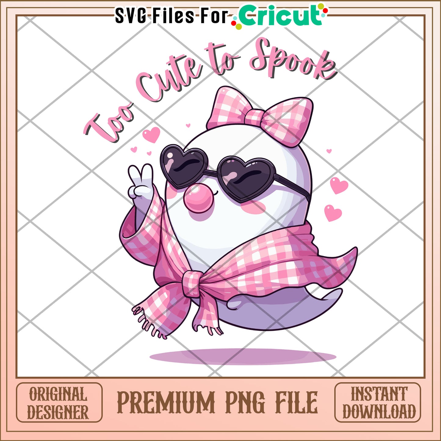 Too cute to spook png, trick or treat png, halloween movies png