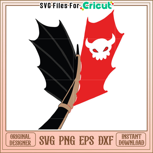 Toothless tail svg, how to train your dragon svg, cute dragon svg