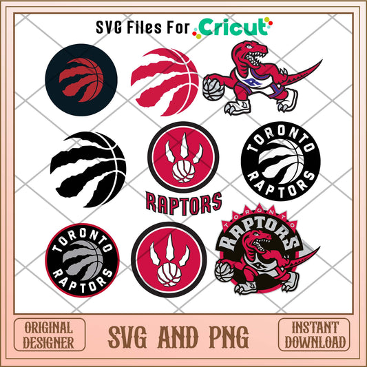 Toronto Raptors logo svg, Toronto Raptors svg bundle, NBA svg