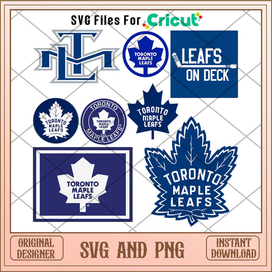 Toronto Maple Leafs svg, Toronto Maple Leafs svg bundle, NHL svg