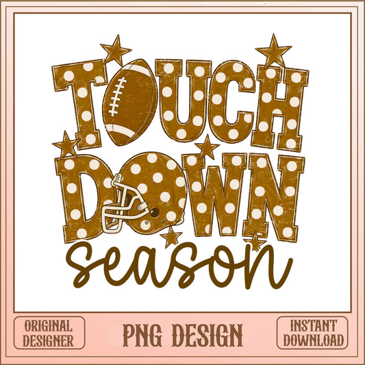 Touchdown Season PNG, Football Season PNG, Game Day PNG