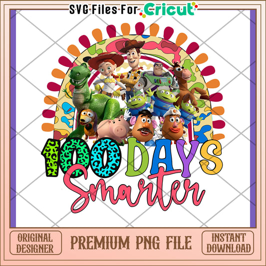 Toy Story 100 Days Smarter PNG