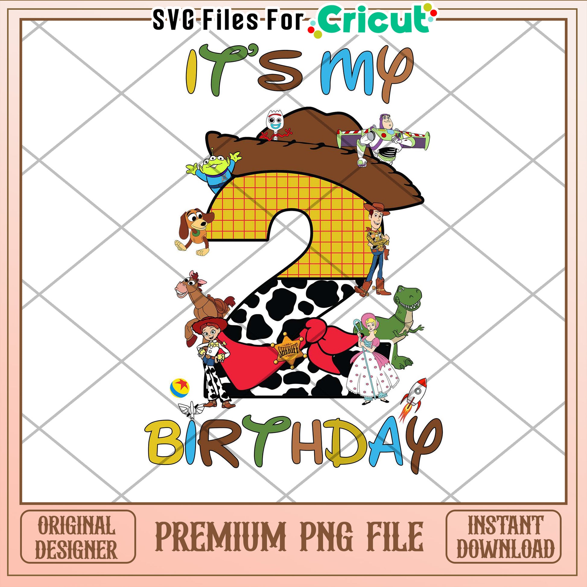 Toy Story 2nd Birthday PNG Download