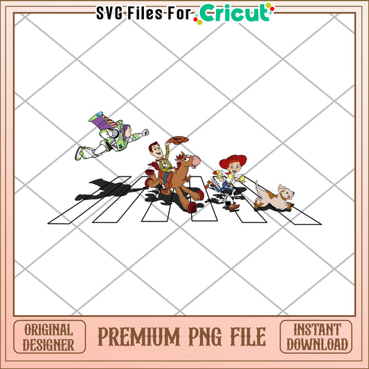 Toy Story Abbey Road PNG