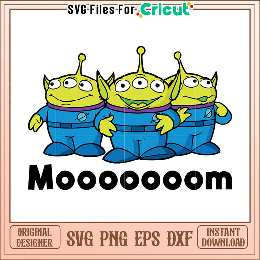 Toy Story Aliens SVG Cut File