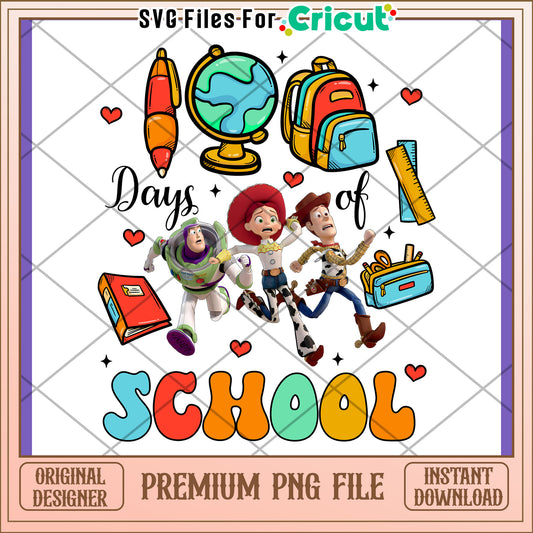 Toy Story Back To School PNG