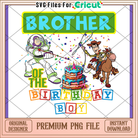 Toy Story Birthday Brother PNG