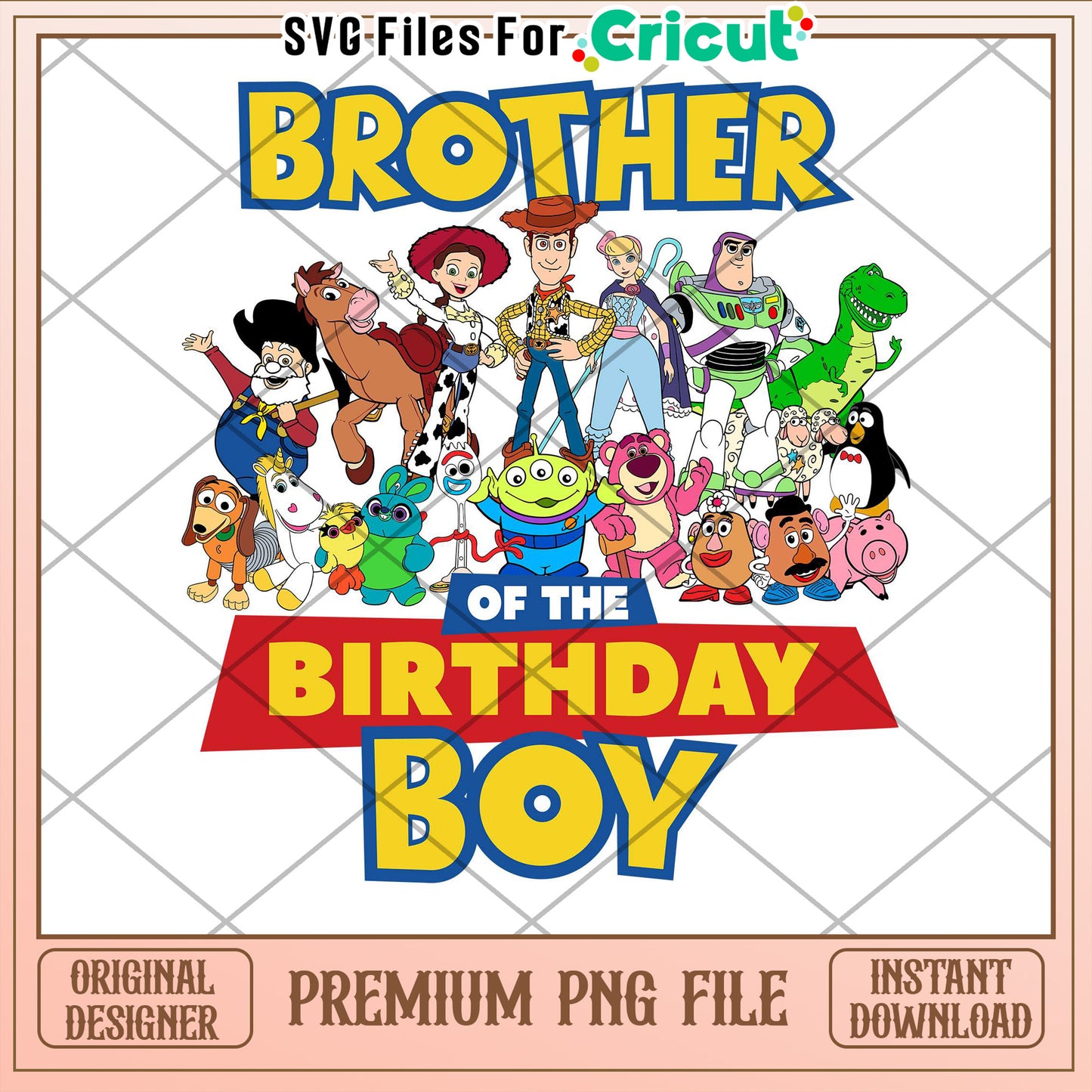 Toy Story Brother Birthday PNG