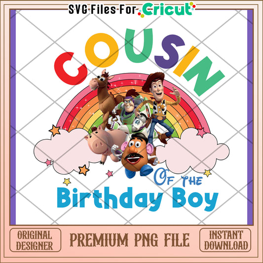 Toy Story Cousin Birthday PNG