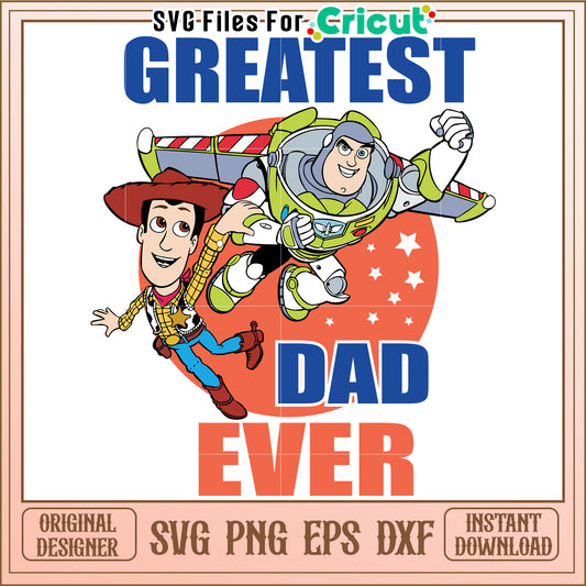 Toy Story Dad SVG, PNG, EPS, DXF