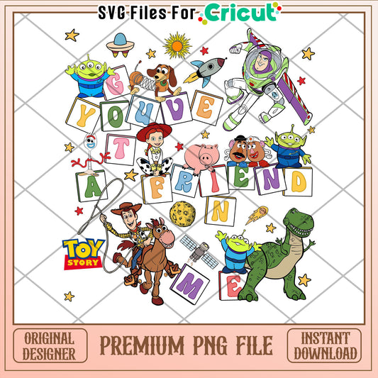 Toy Story Friend PNG Printable