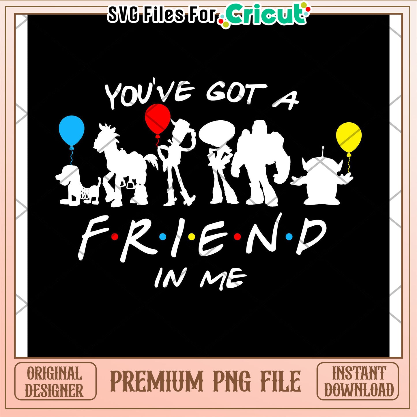 Toy Story Friends PNG Design Download