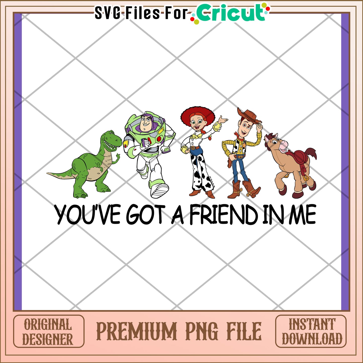 Toy Story Friends PNG Design Download