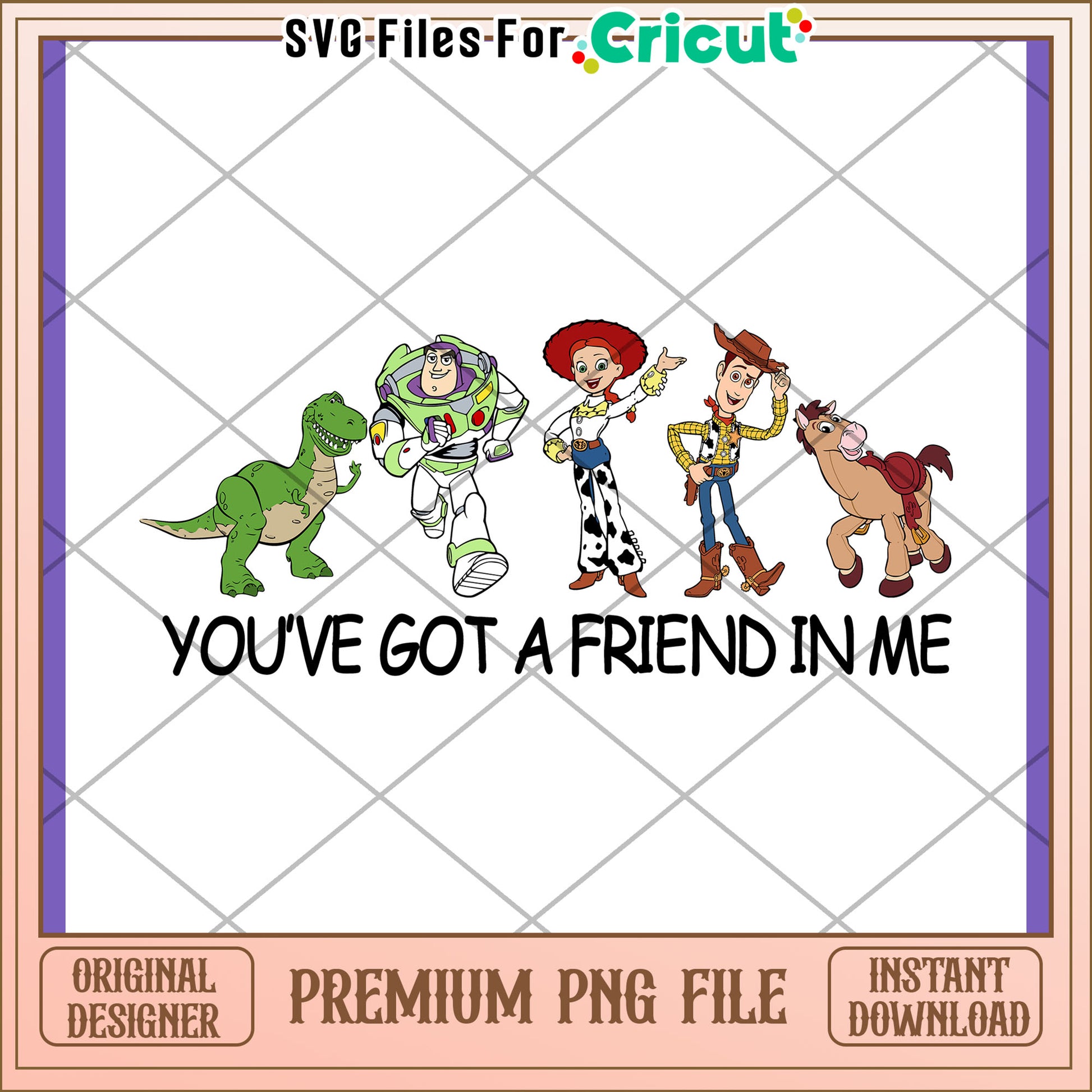 Toy Story Friends PNG Design Download