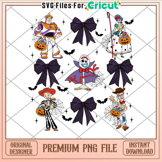 Toy Story Halloween PNG Bundle