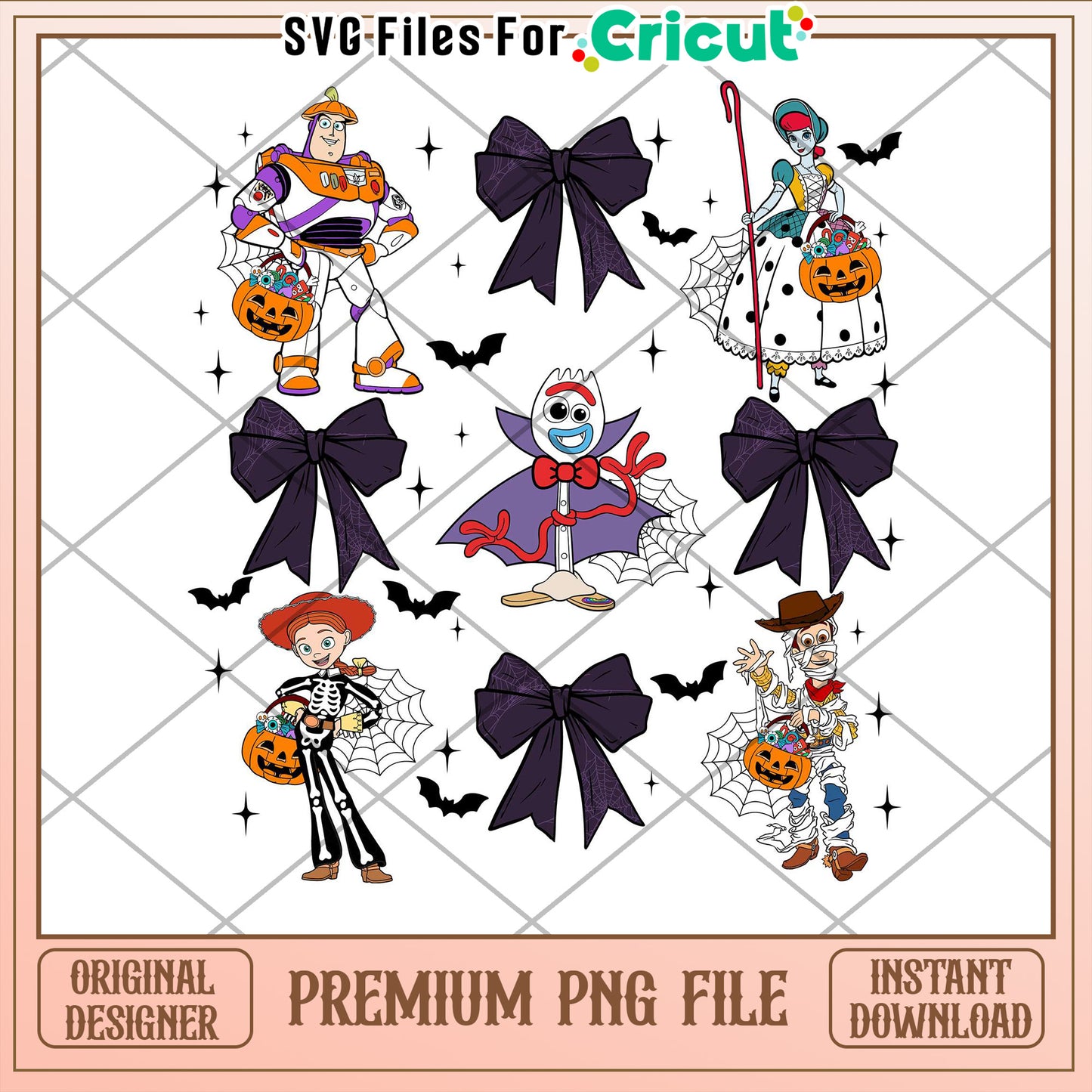 Toy Story Halloween PNG Bundle
