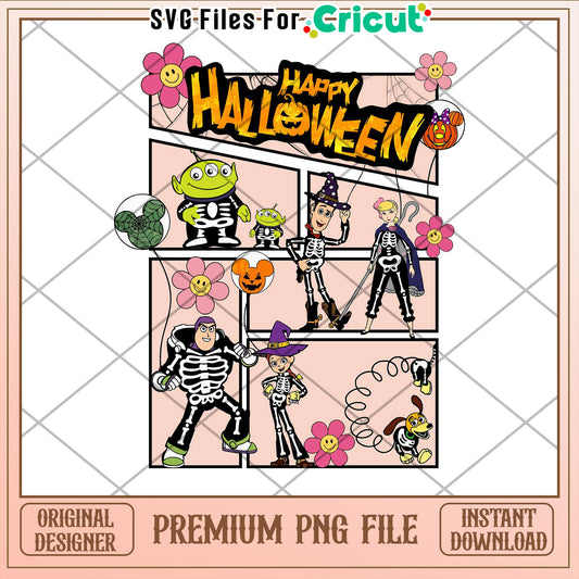 Toy Story Halloween PNG Printable