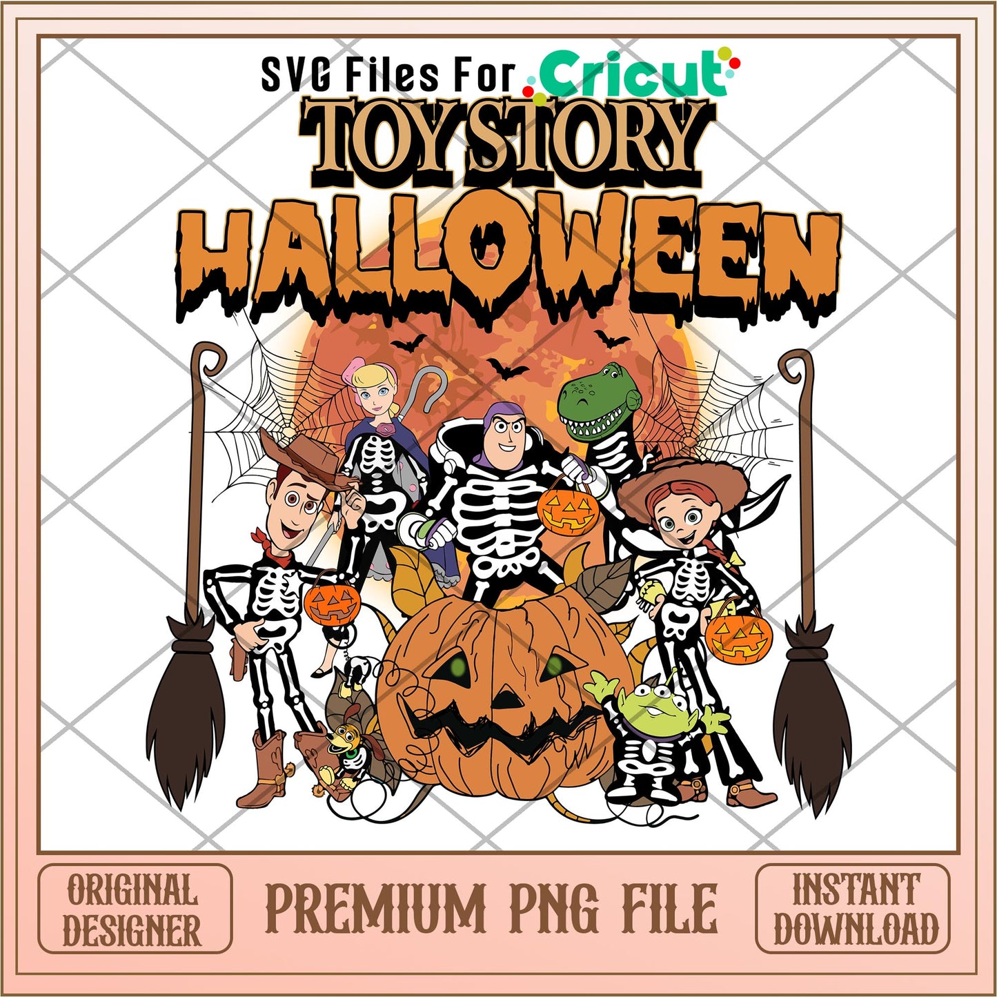 Toy Story Halloween png, Toy Story Characters png, Digital Download