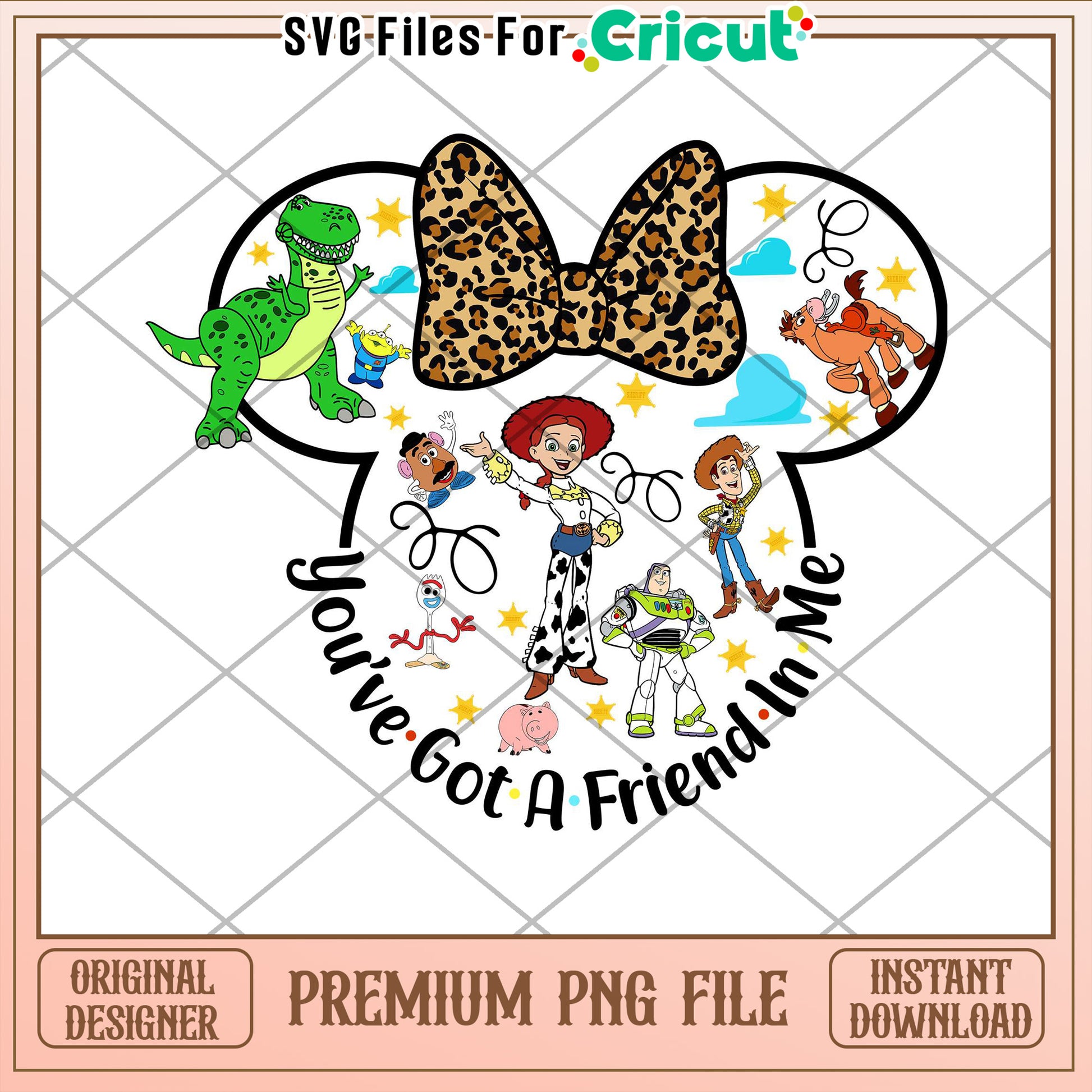 Toy Story Minnie Bow PNG Download