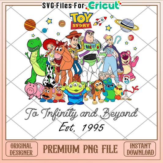 Toy Story PNG Characters To Infinity