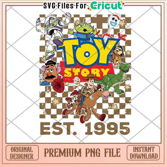Toy Story PNG Cricut Design 1995