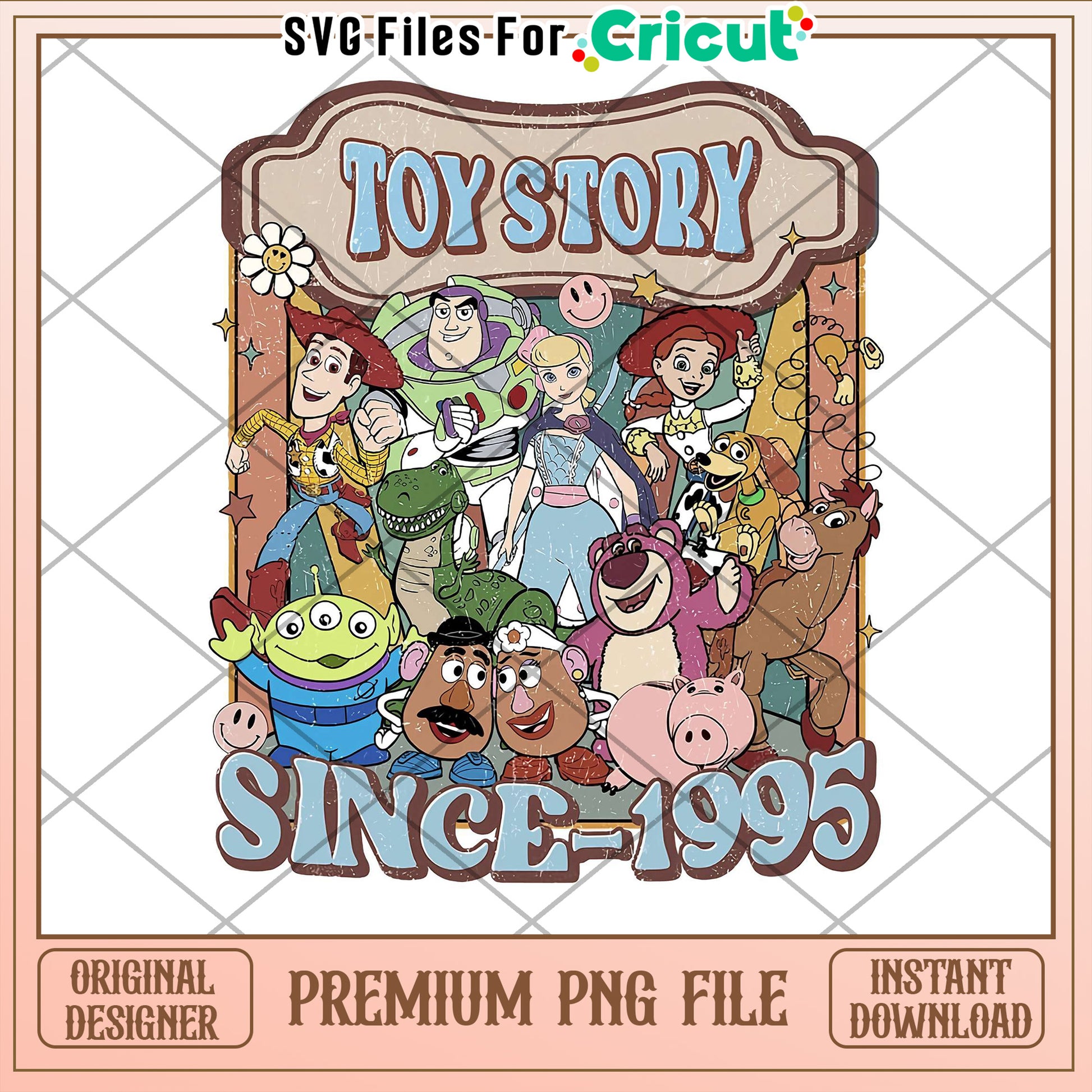 Toy Story Retro PNG 1995 Download