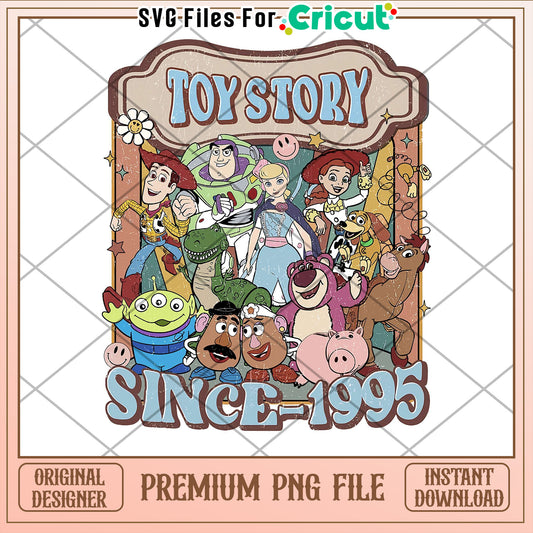 Toy Story Retro PNG 1995 Download