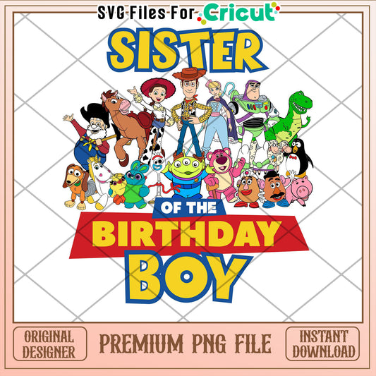 Toy Story Sister Birthday PNG