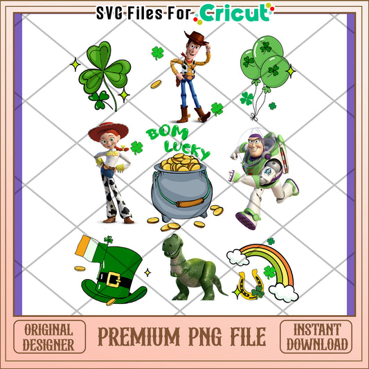 Toy Story St Patricks Day PNG Images