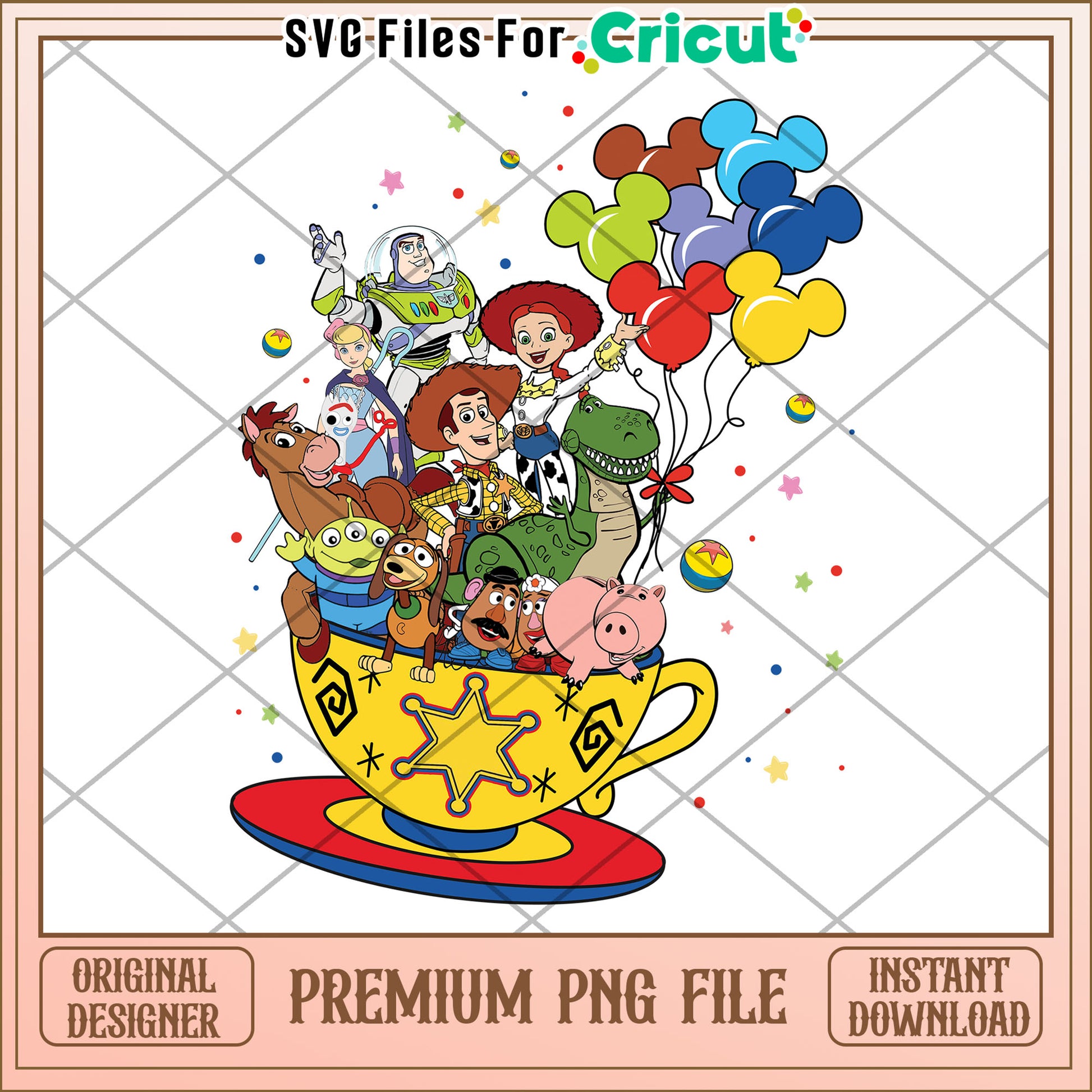 Toy Story Teacup PNG Download