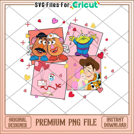 Toy Story Valentine's PNG